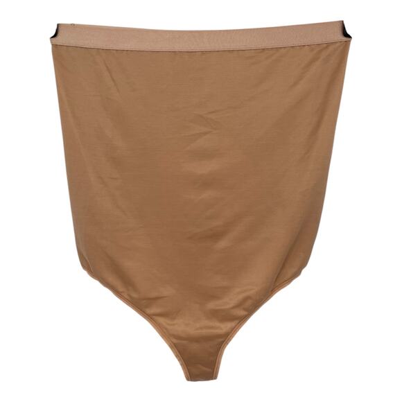 Skims thong Simply Bare High Waisted seamless shapewear tan size 2X - Picture 1 of 3